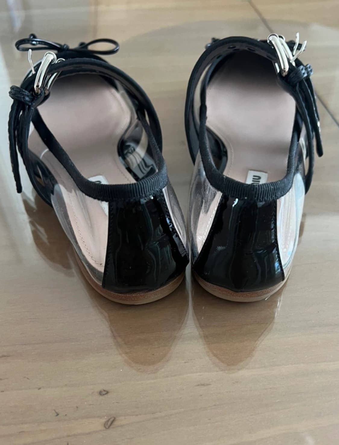 미우미우 발레리나 pvc 플랫 38 상품이미지3