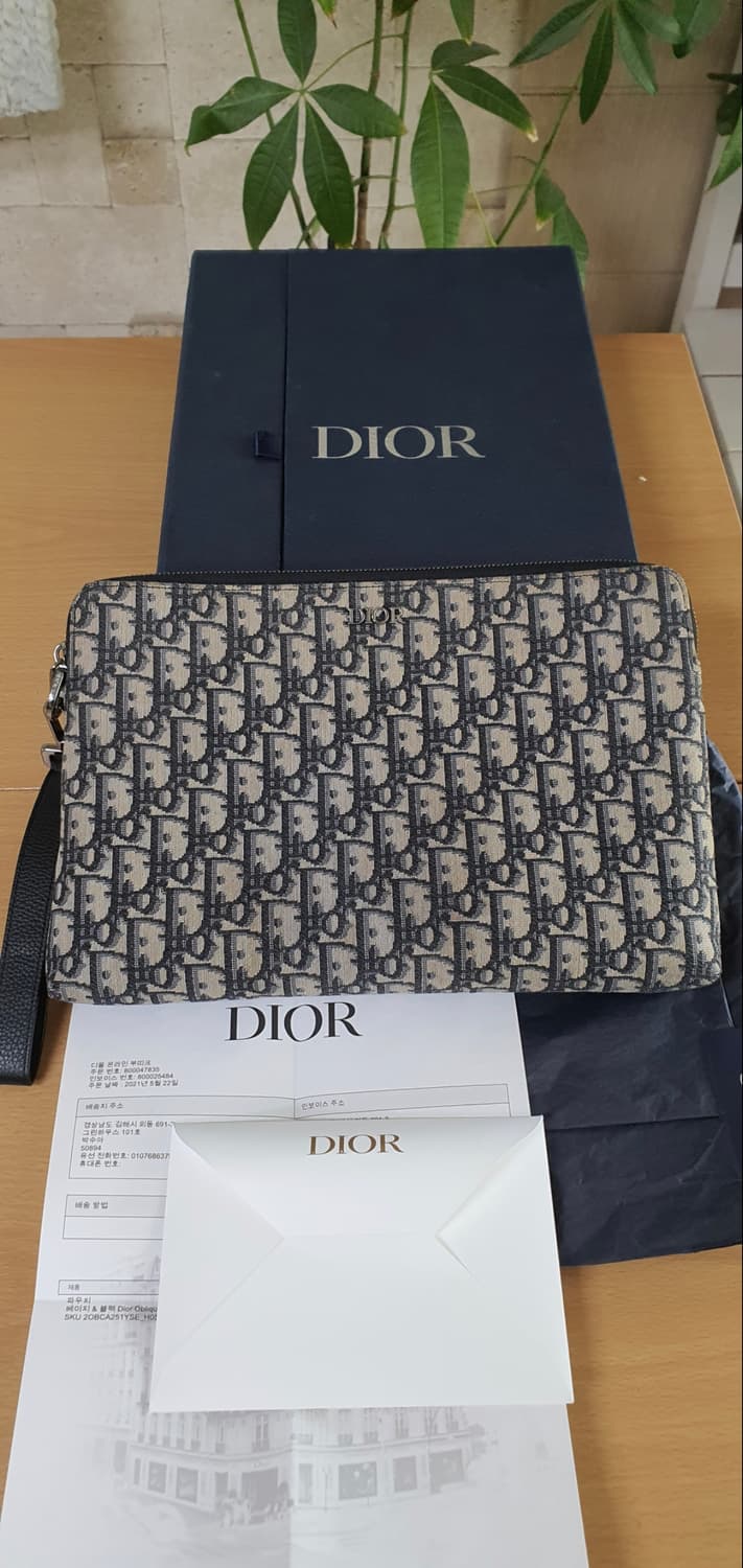 디올 오블리크 클러치백/파우치백 정품A급(영수증O) 상품이미지2