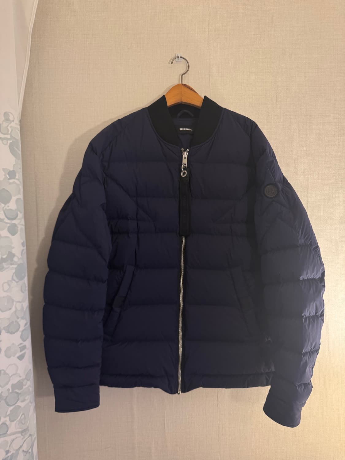 (XXL)디젤 경량패딩 자켓 네이비 상품이미지1