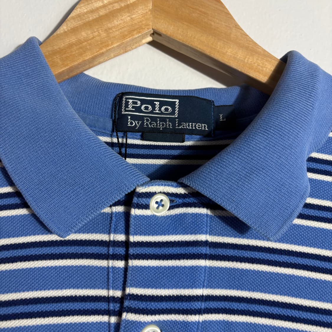 폴로랄프로렌 스트라이프 반팔 카라티 (무료배송) 상품이미지4