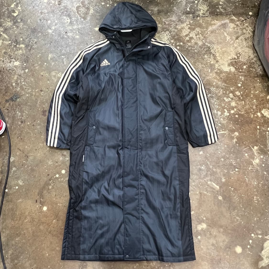 100) 아디다스 재팬 벤치파카 점퍼 자켓 롱패딩 점퍼 상품이미지1