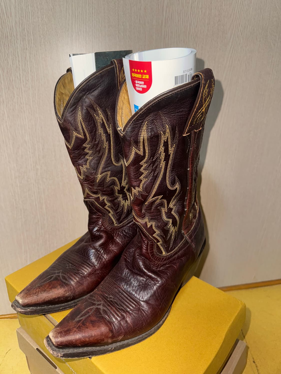 빈티지 웨스턴 부츠 상품이미지2