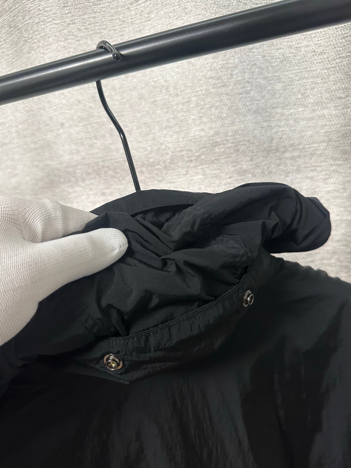 CP컴퍼니 크롬R 나일론 바람막이 블랙 (52) 상품이미지5