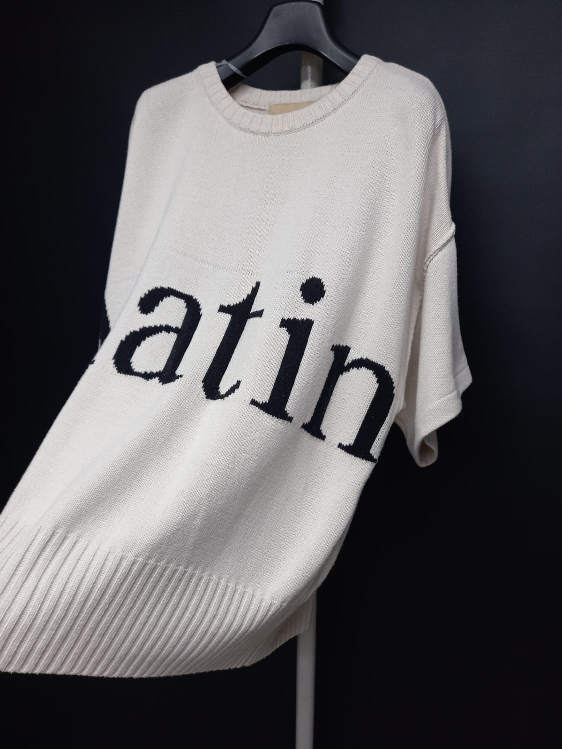 마뗑킴 춘하추 루즈박시핏 니트 F 44-77 상품이미지6