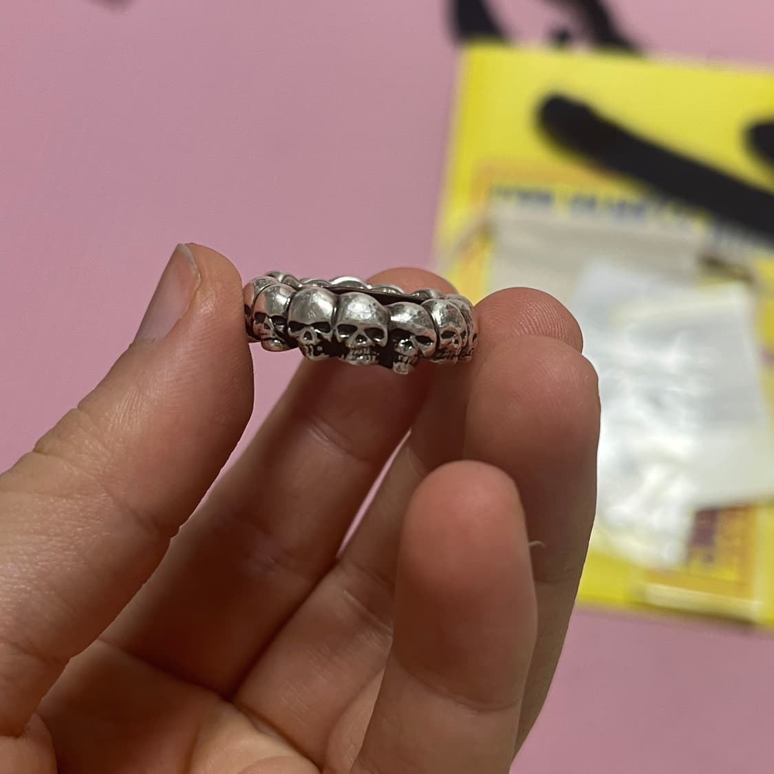 히스테릭 글래머 해골반지 상품이미지2