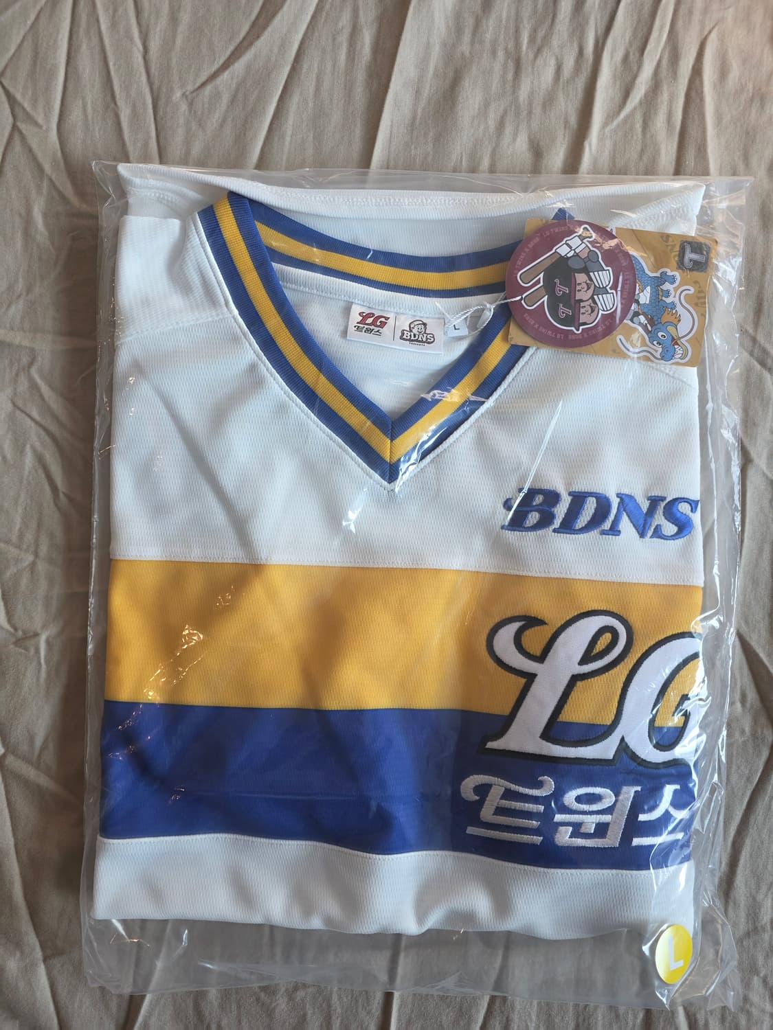 LG트윈스 빠더너스 청룡 유니폼 L 새제품 상품이미지1