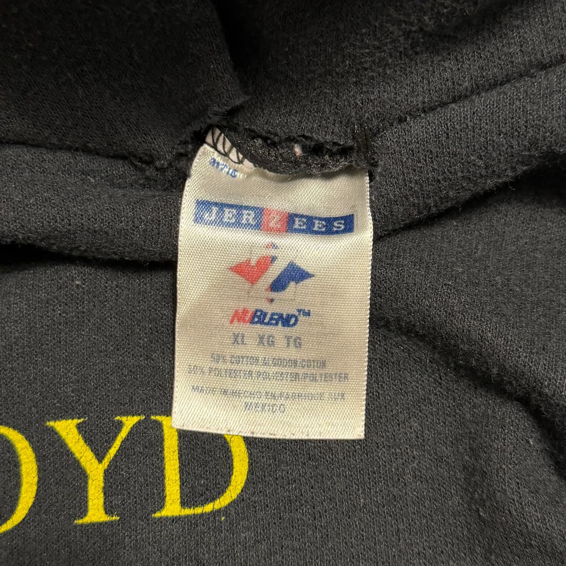 빈티지 90s 핑크플로이드 밴드 후드티 상품이미지7