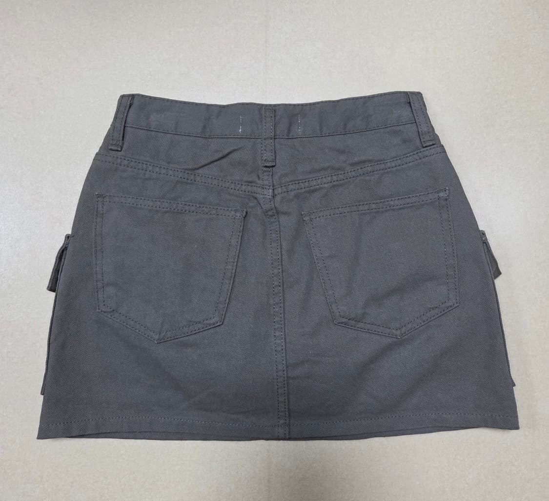 guse 구즈 카고 치마바지 카키 S 상품이미지3