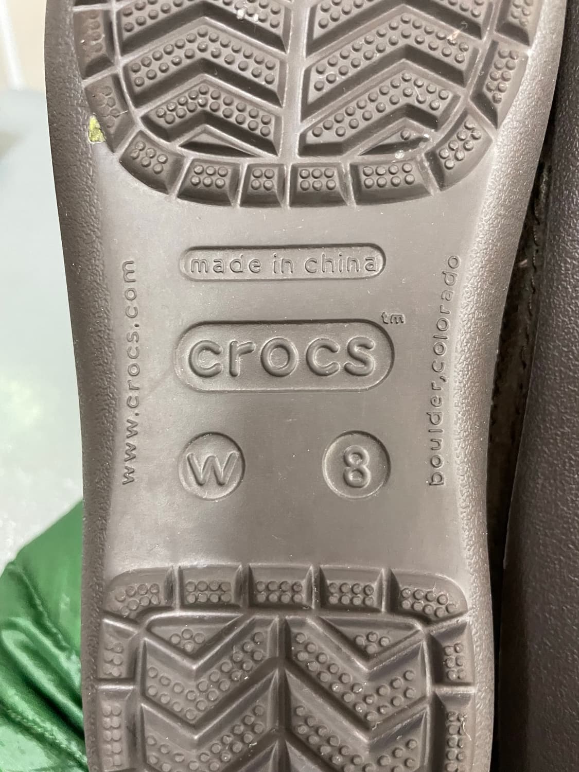 크록스 스웨이드 플랫 슈즈  W8 상품이미지10