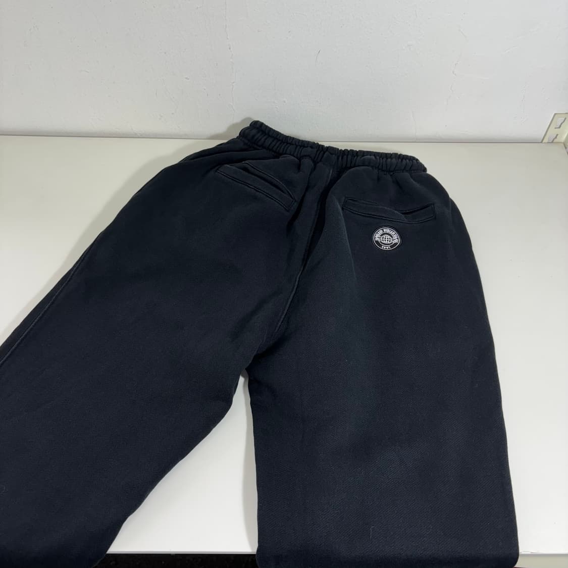 XS 배드블러드 블랙 루즈핏 스웻 조거팬츠 상품이미지4