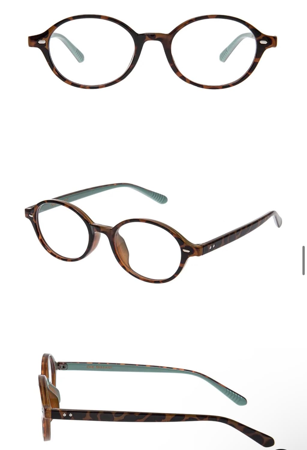 원브릴리언트 Oraa OB446 leopard mint 상품이미지2