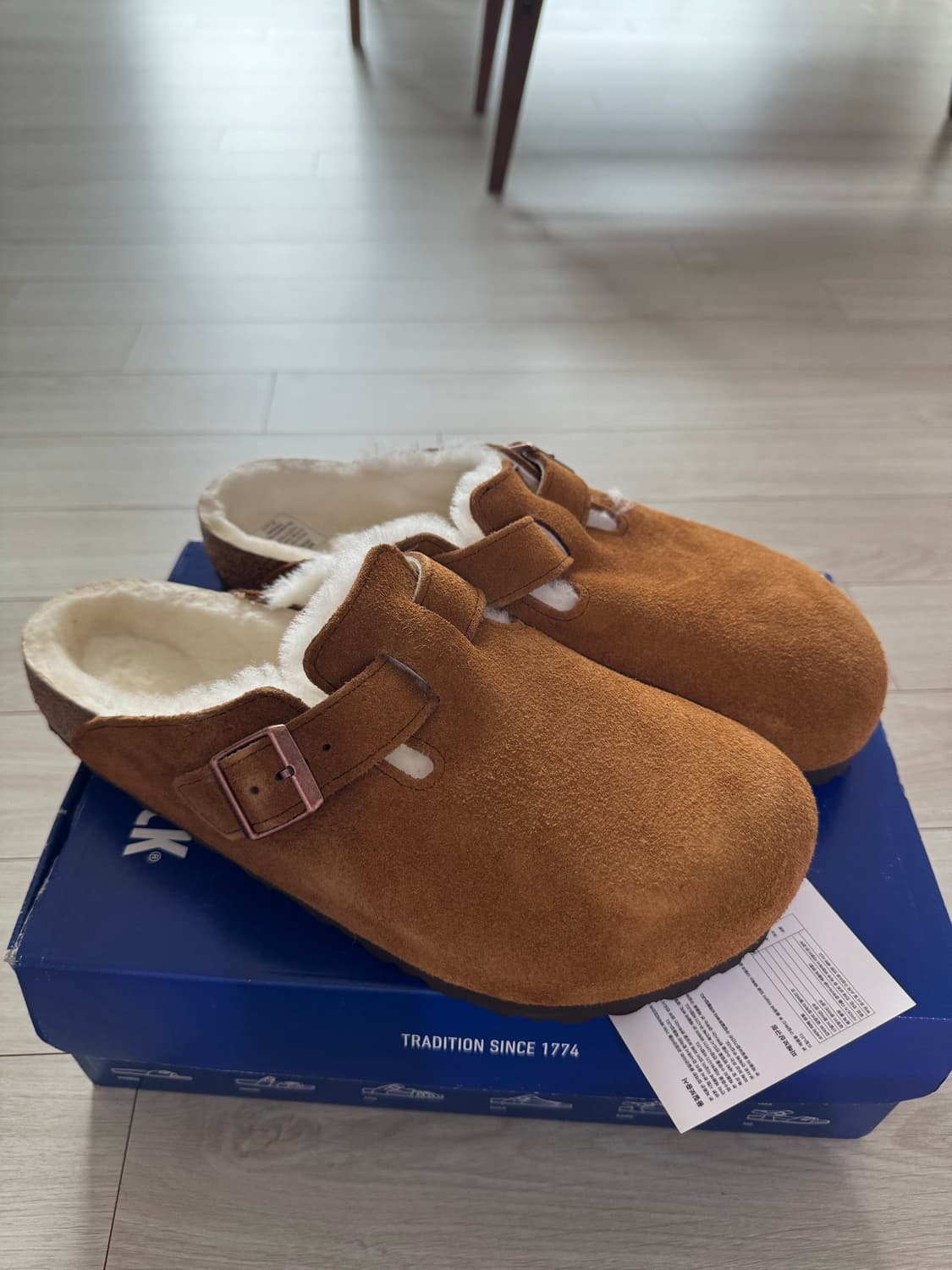 (새제품)버켄스탁 보스톤 시어링 밍크 컬러43( 280) 상품이미지2