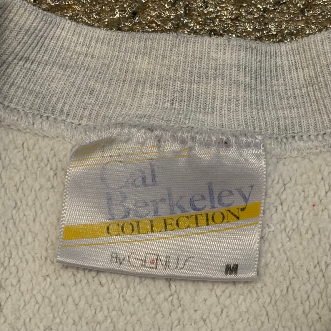 90s Made in USA 빈티지 버클리 대학 리버스위브 맨투맨 상품이미지5