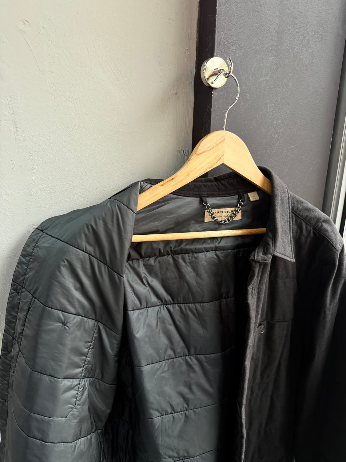 .XL/ 버버리 신형 투포켓 셔츠 패딩자켓 상품이미지7