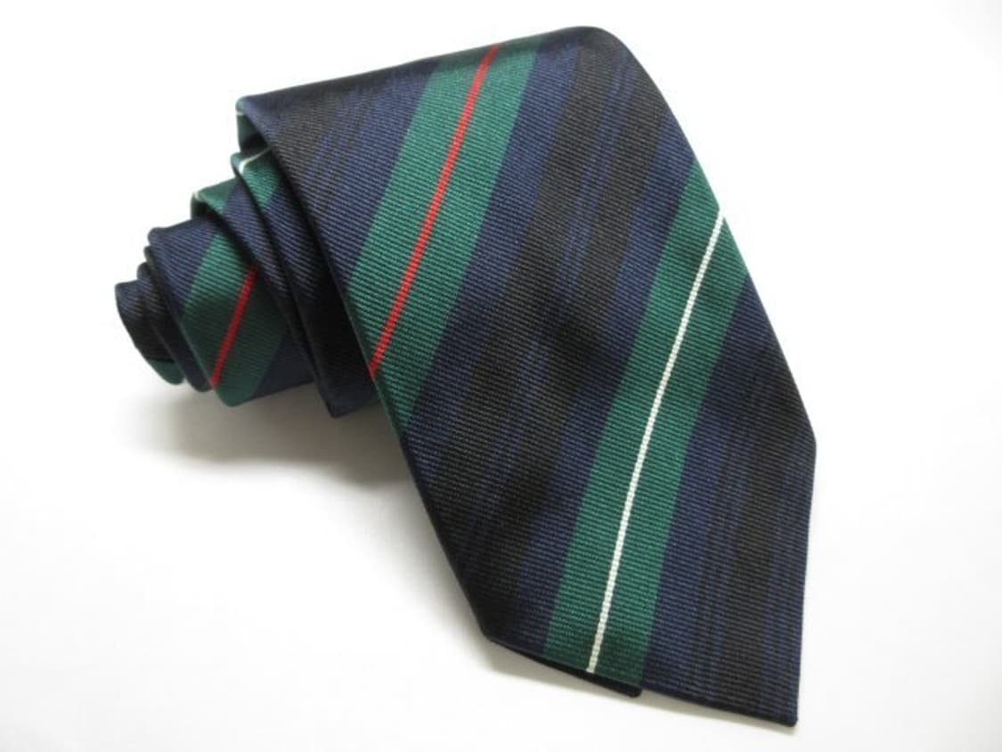 드레익스 실크 체크 넥타이 상품이미지1