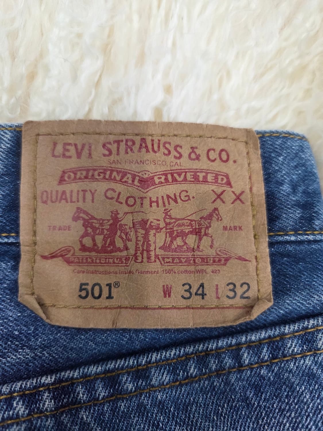 00's 리바이스 501 청바지 상품이미지4