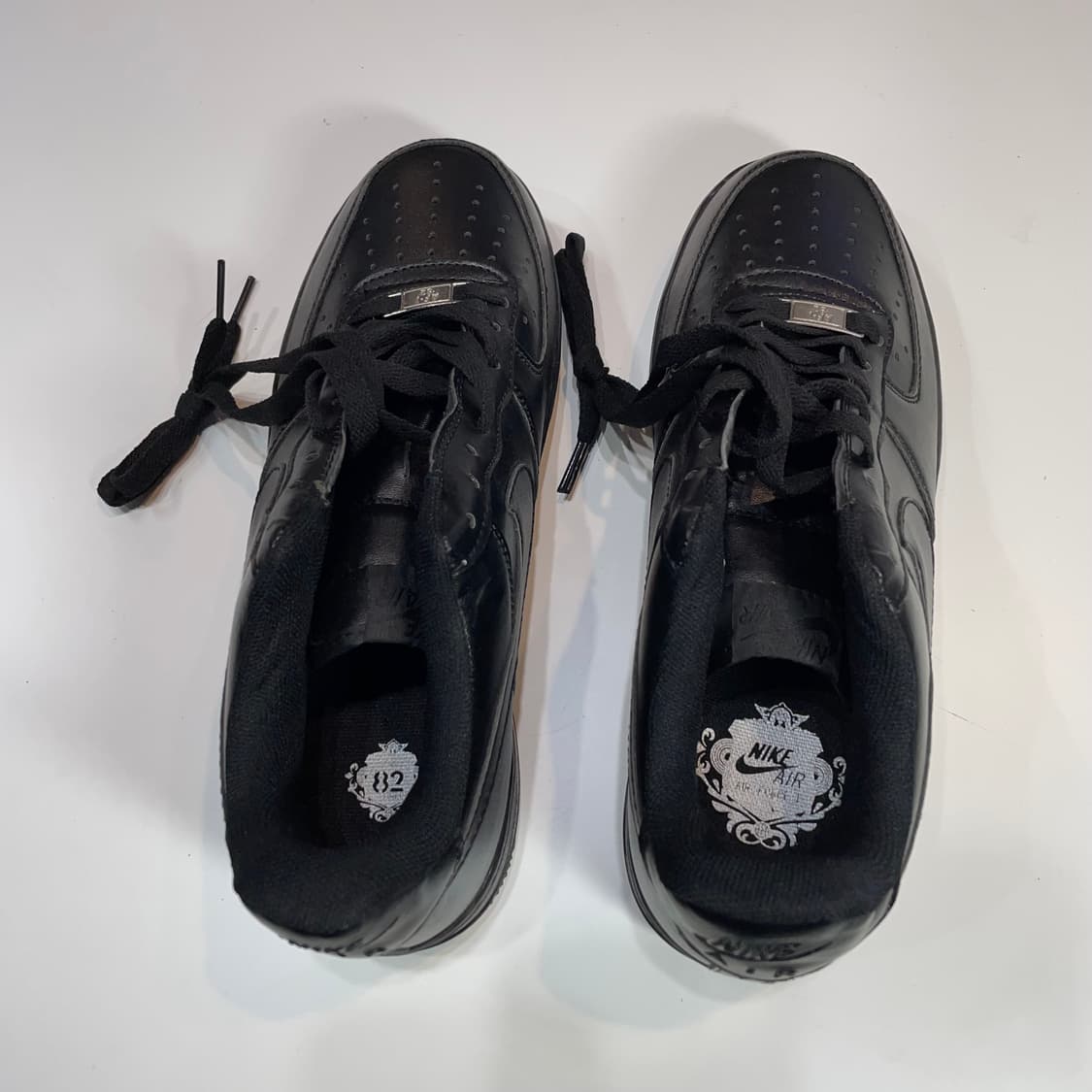 NIKE 나이키 에어포스1 트리플 블랙 상품이미지3