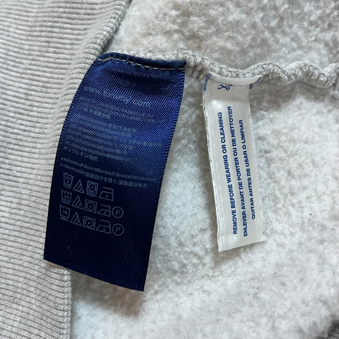 [정품] 타미 그레이 기모 맨투맨 [ S ] 상품이미지5