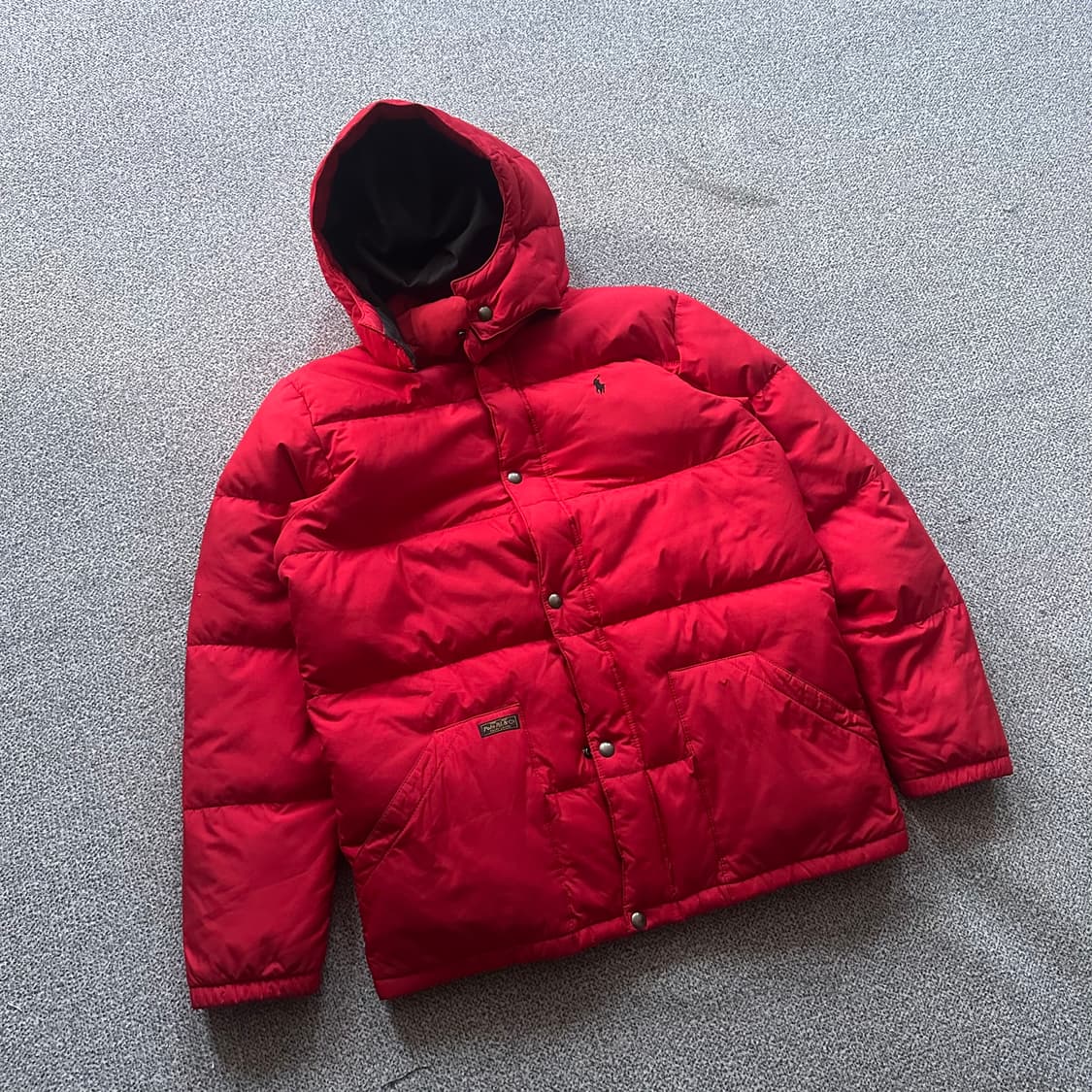 폴로 랄프로렌 레드 패딩 자켓 상품이미지1