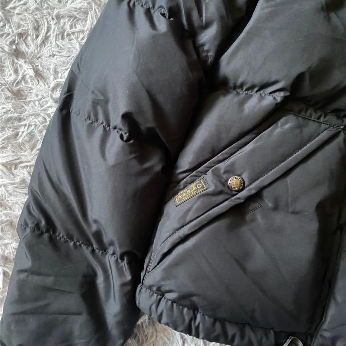 [희귀템] 폴로 랄프로렌 여성 후드 다운 패딩 자켓 s 상품이미지3