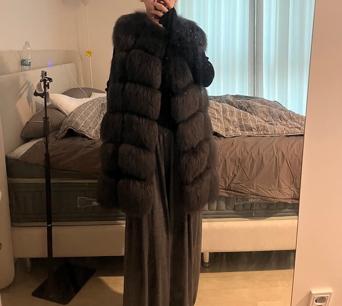 사가폭스 퍼베스트 sagafox 최상급 폼폼이 상품이미지2