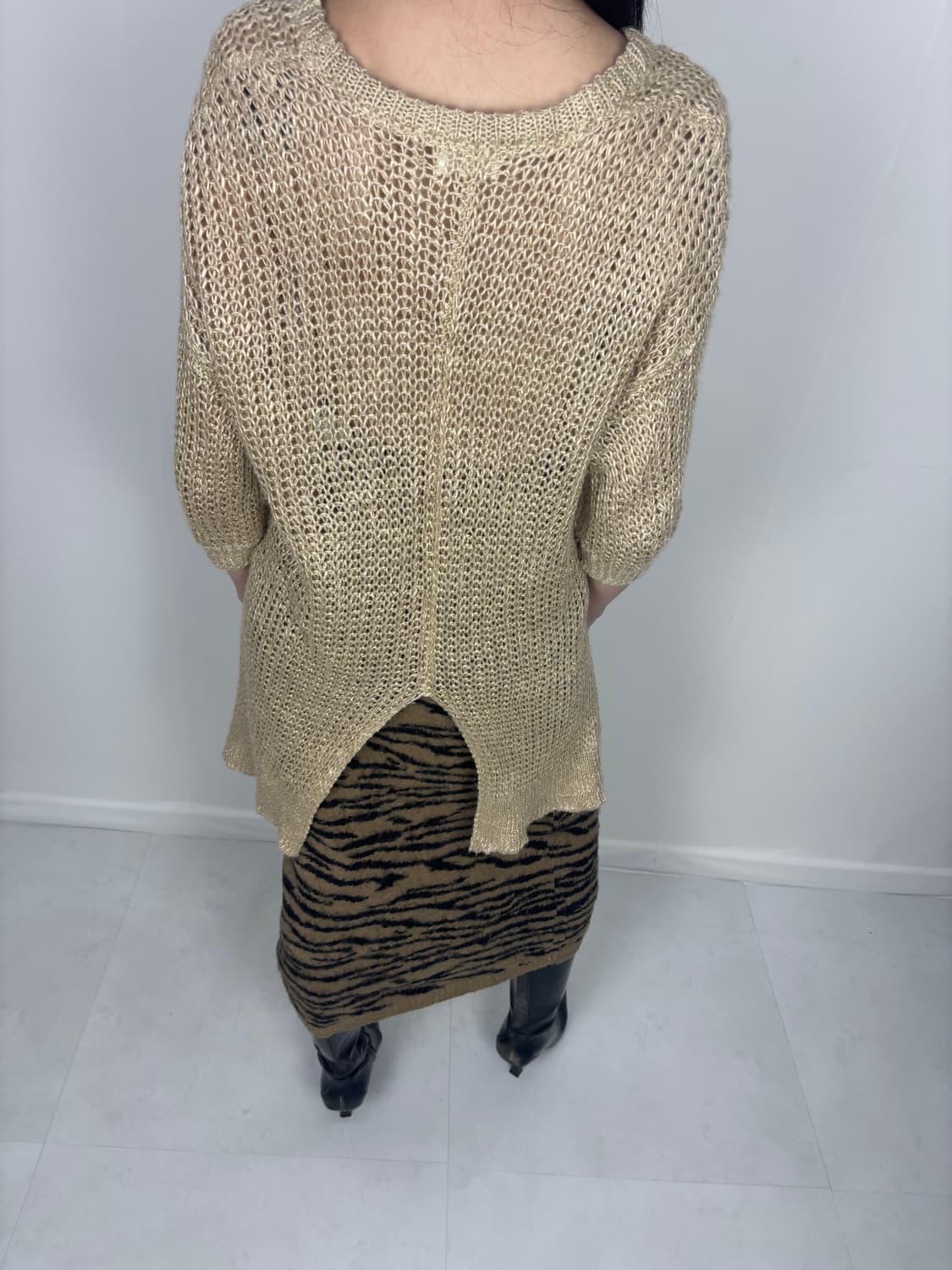 ASYMMETRIC LOOSE KNIT 상품이미지7