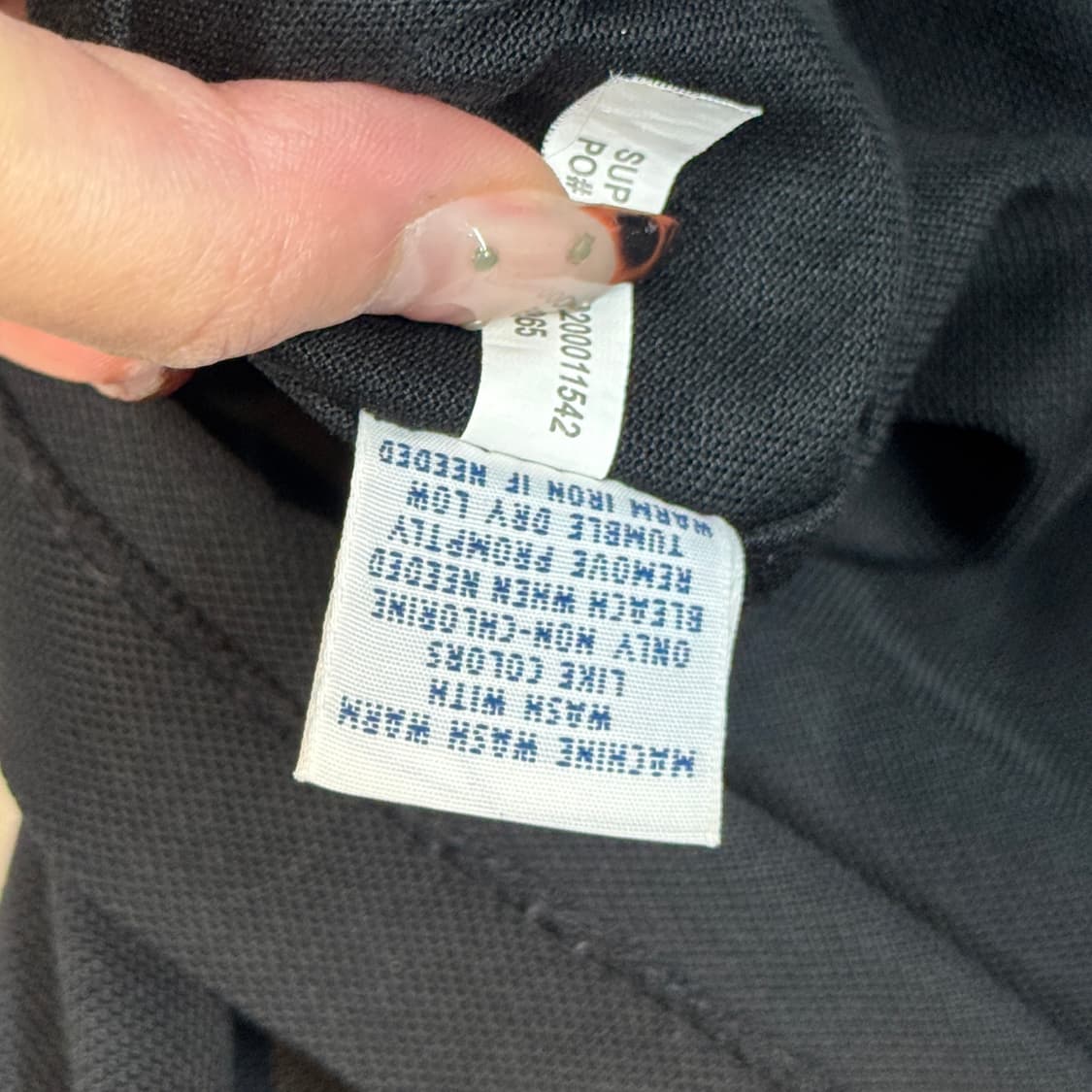 M) 폴로 랄프로렌 블랙 포켓 긴팔 셔츠 상품이미지8