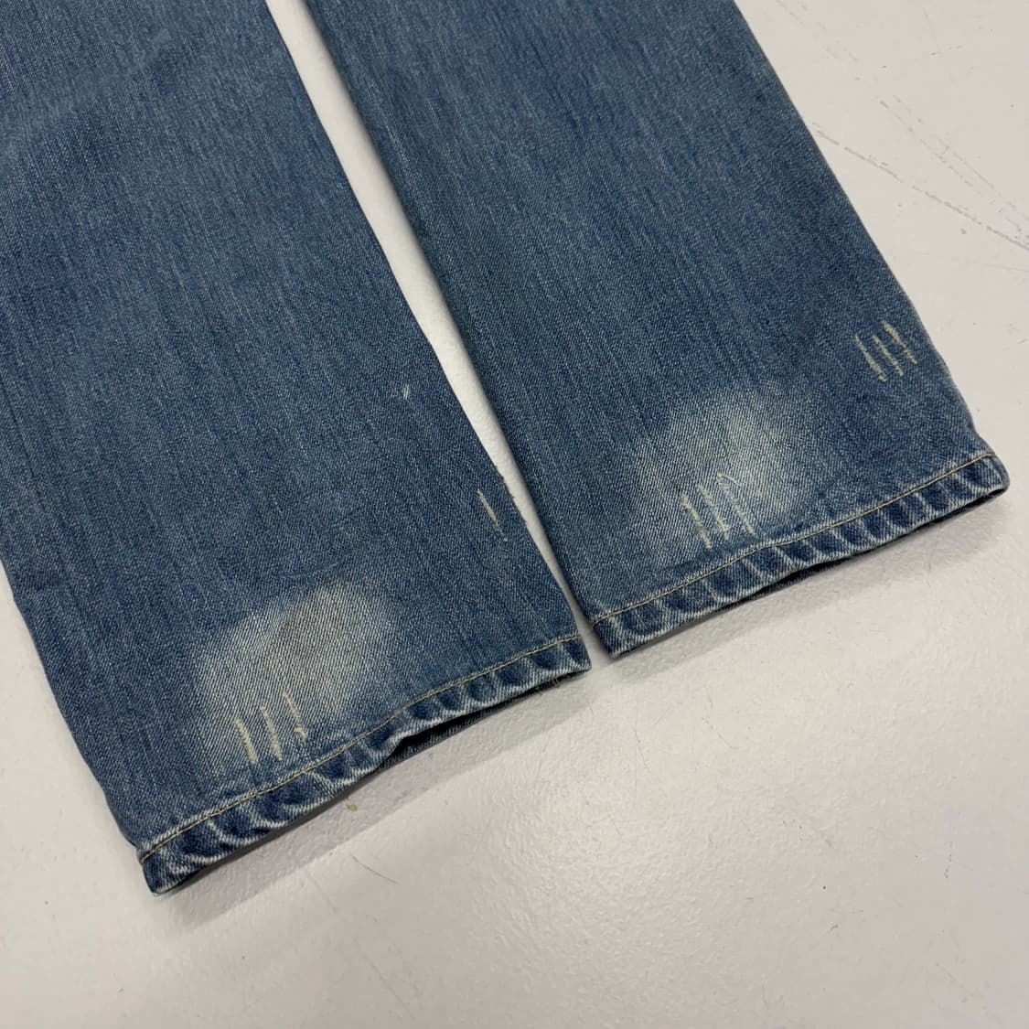 본더치 Y2K 빅로고 새깅 워싱 데님팬츠 상품이미지8