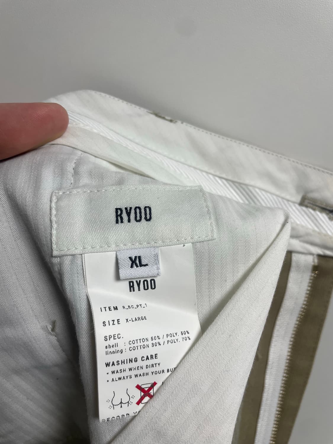 RYOO 치노팬츠 상품이미지5