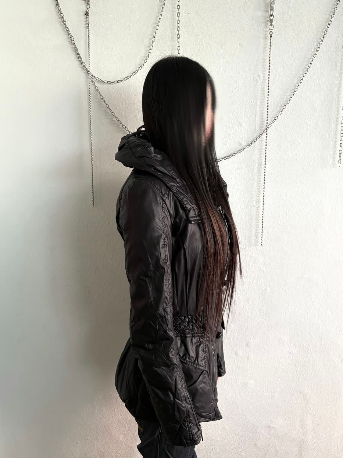 에르마노 설비노 하이넥 경량패딩 상품이미지2