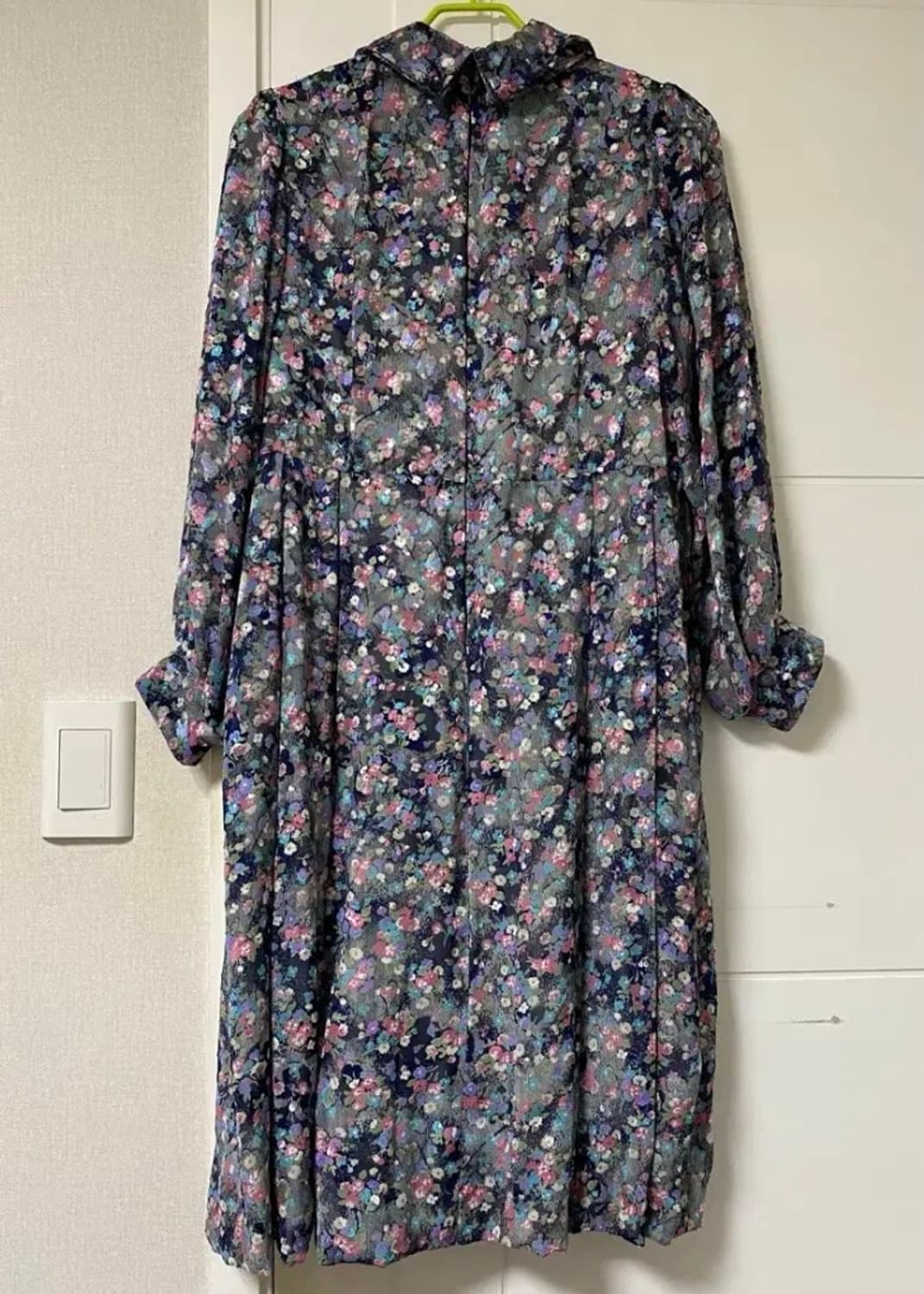 빈티지 카라 플라워 플로럴 꽃무늬 원피스 레트로 상품이미지2