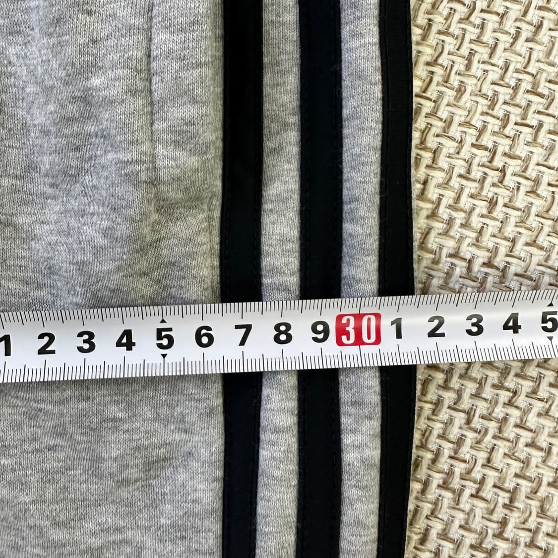 M 오리지널 삼선 스웻 반바지 0403D 상품이미지7