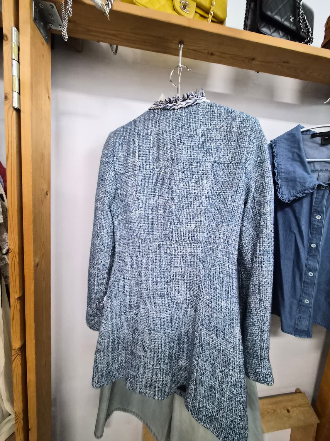 love paris 트위드 롱자켓 상품이미지7