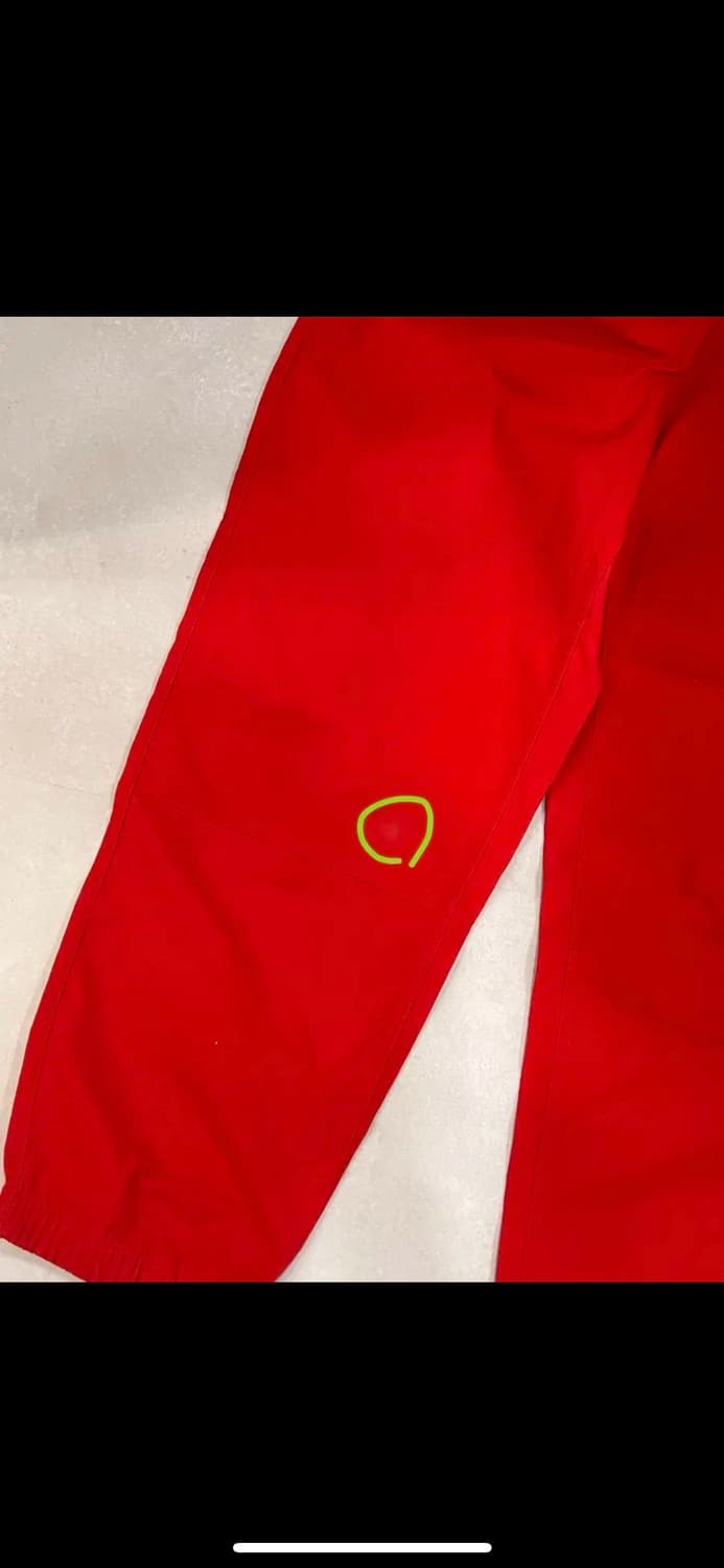 acg 나이키 트레킹 팬츠 XL 빨간색 상품이미지4