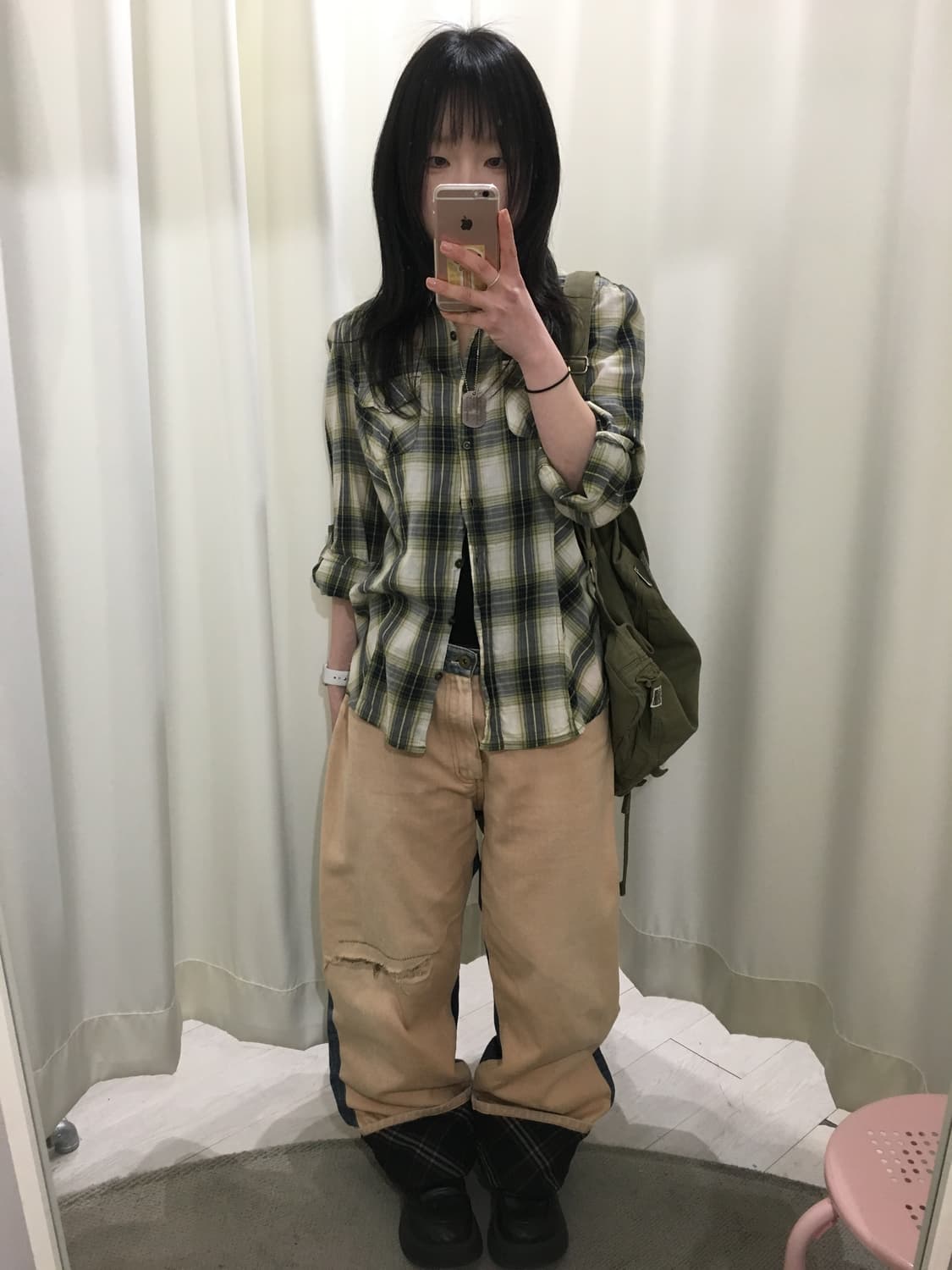 groover grand patch work pants 상품이미지3