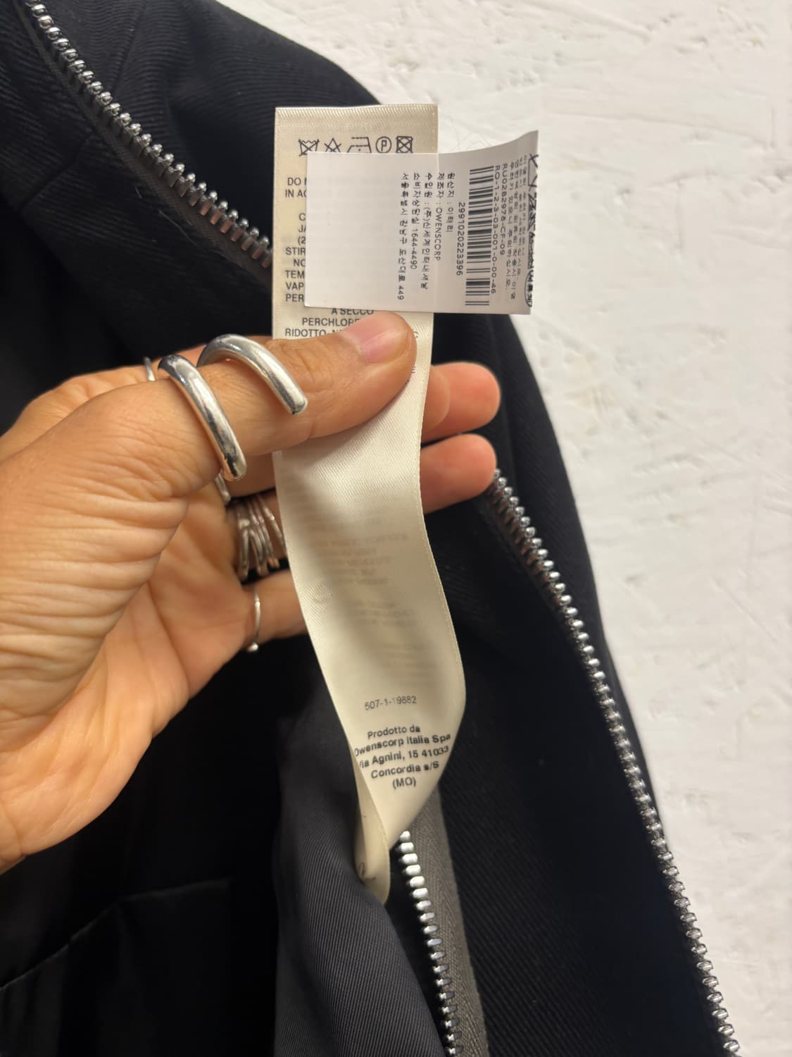 릭오웬스 하프 쟈켓  상품이미지4