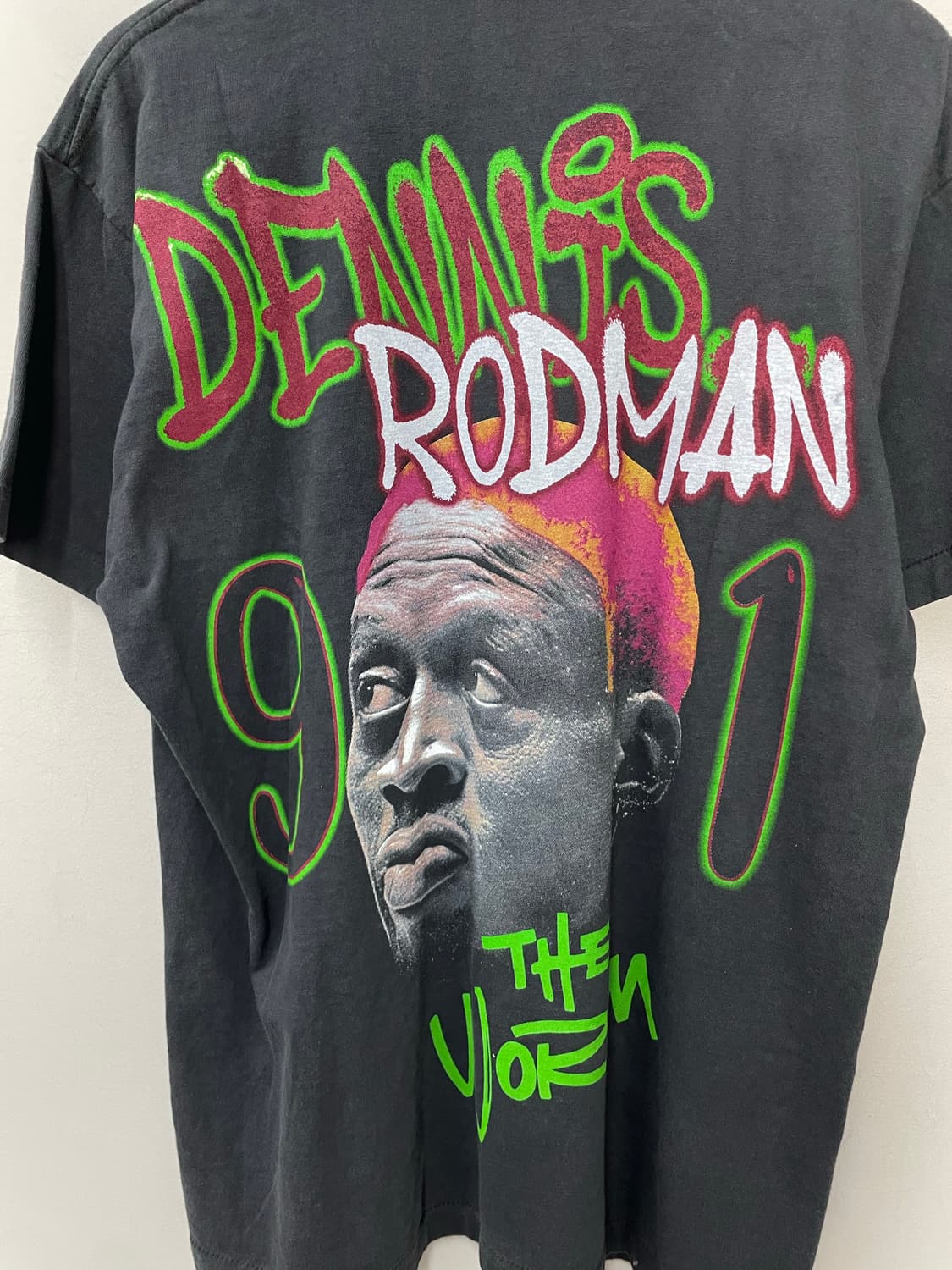 빈티지 데니스 로드맨 프린팅 반팔 H2535 상품이미지5