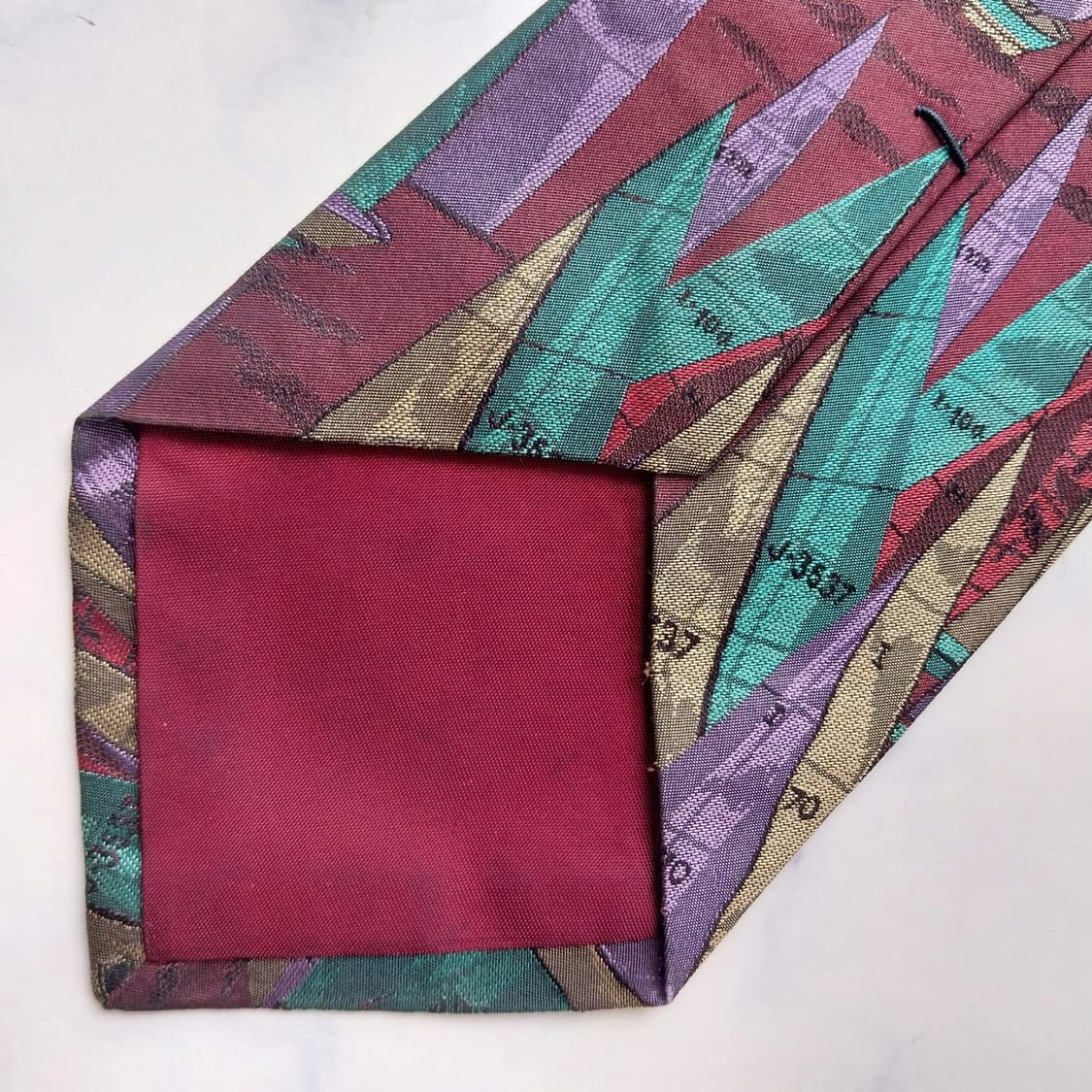 폴로 랄프로렌 넥타이 브라운 멀티 패턴 A+~A등급 K2487 상품이미지7