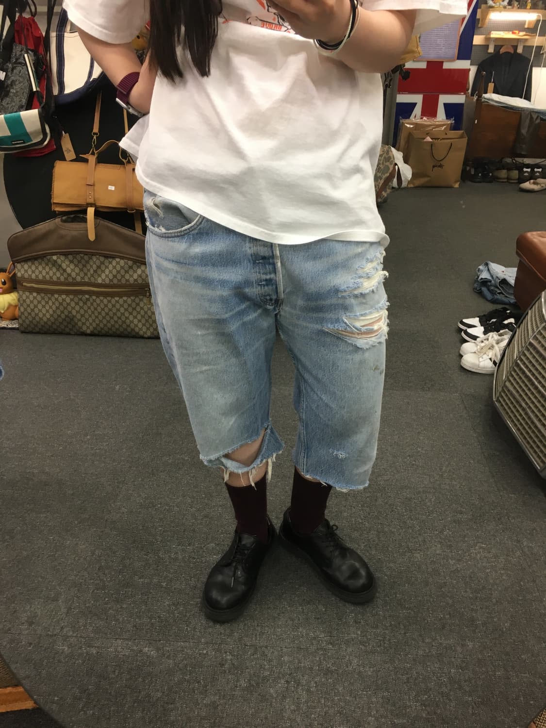 90‘s Levis 리바이스 501 데님 쇼츠 (usa) 상품이미지1