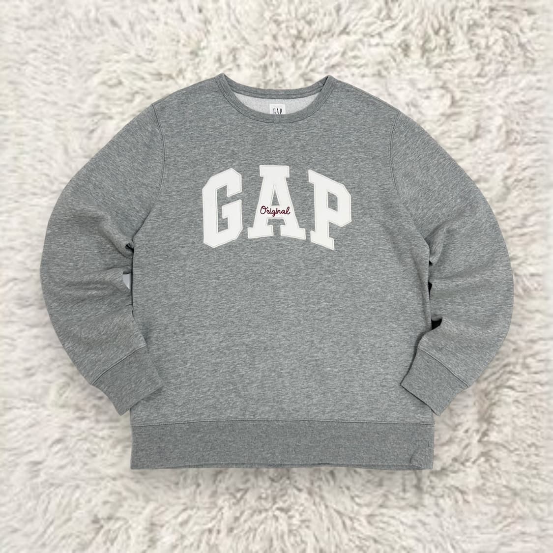 갭 빅로고 그레이 맨투맨 상품이미지4