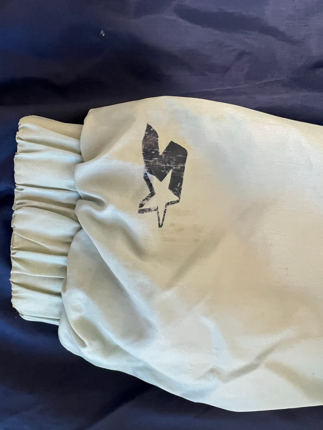 90s 스타터 올드스쿨 빈티지 뉴욕양키스 빅로고 오왼 자켓 상품이미지4