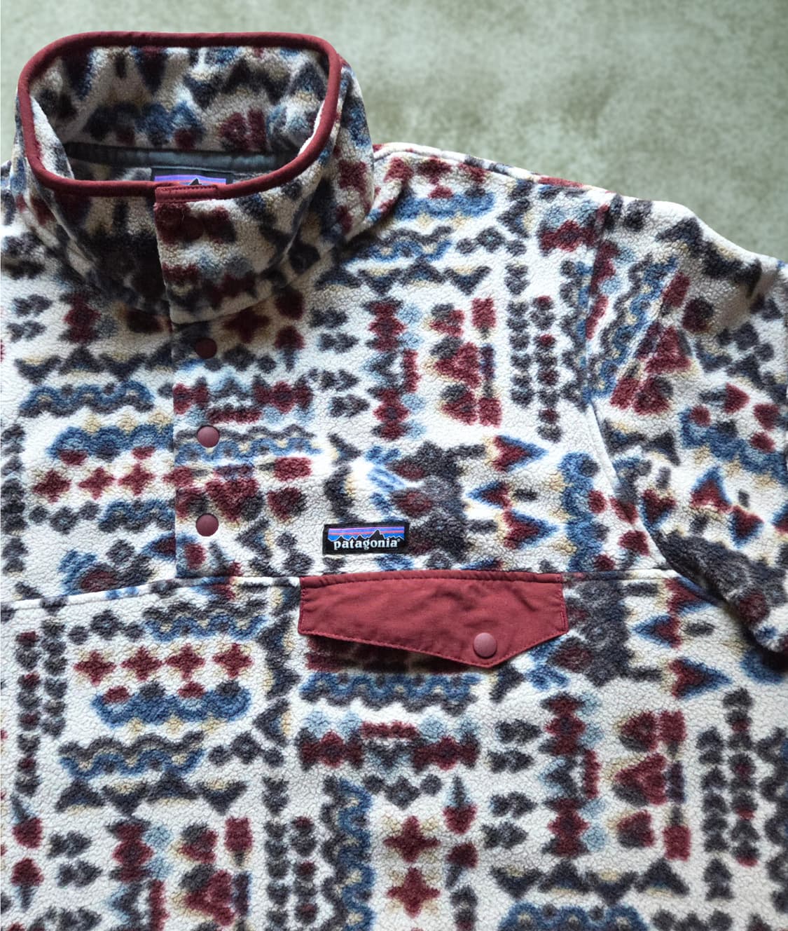 (XL)파타고니아 22s 아이보리 패더댄스 패턴 신칠라 상품이미지2