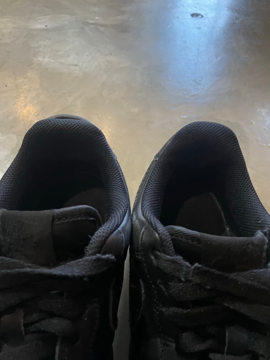 나이키 에어포스1 블랙 240 상품이미지7