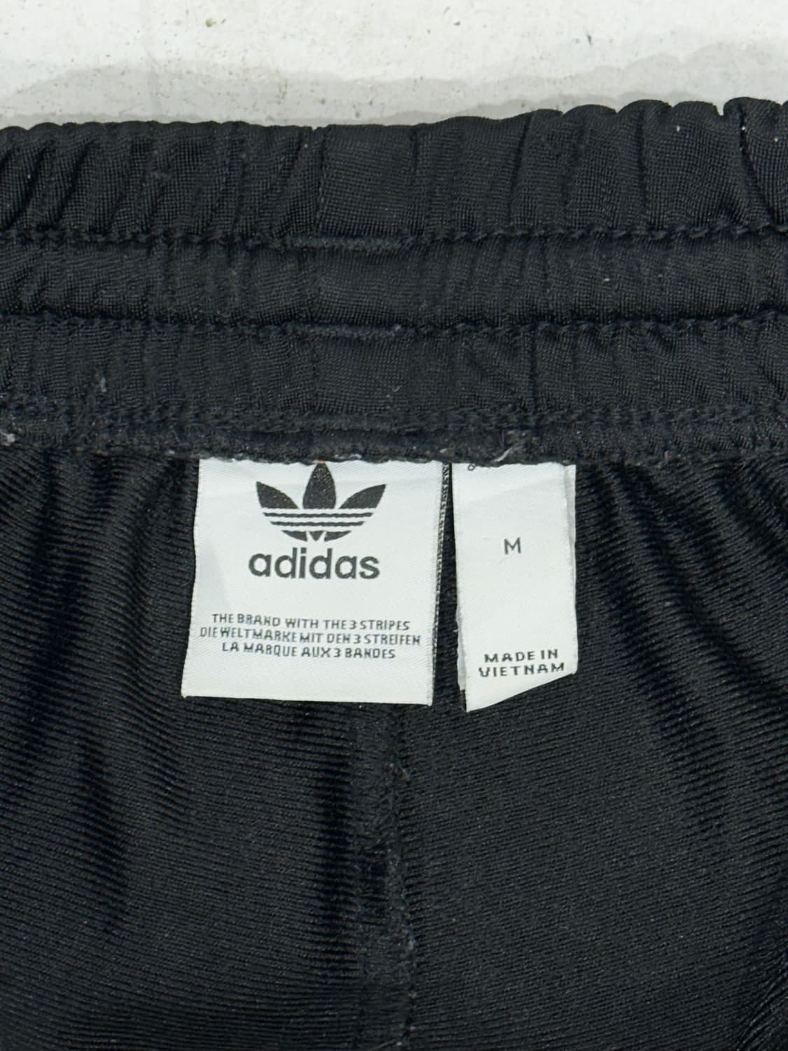 아디다스 블랙 사이드 버튼 스냅 단추 와이드 팬츠 추리닝 트레이닝 팬츠 상품이미지7