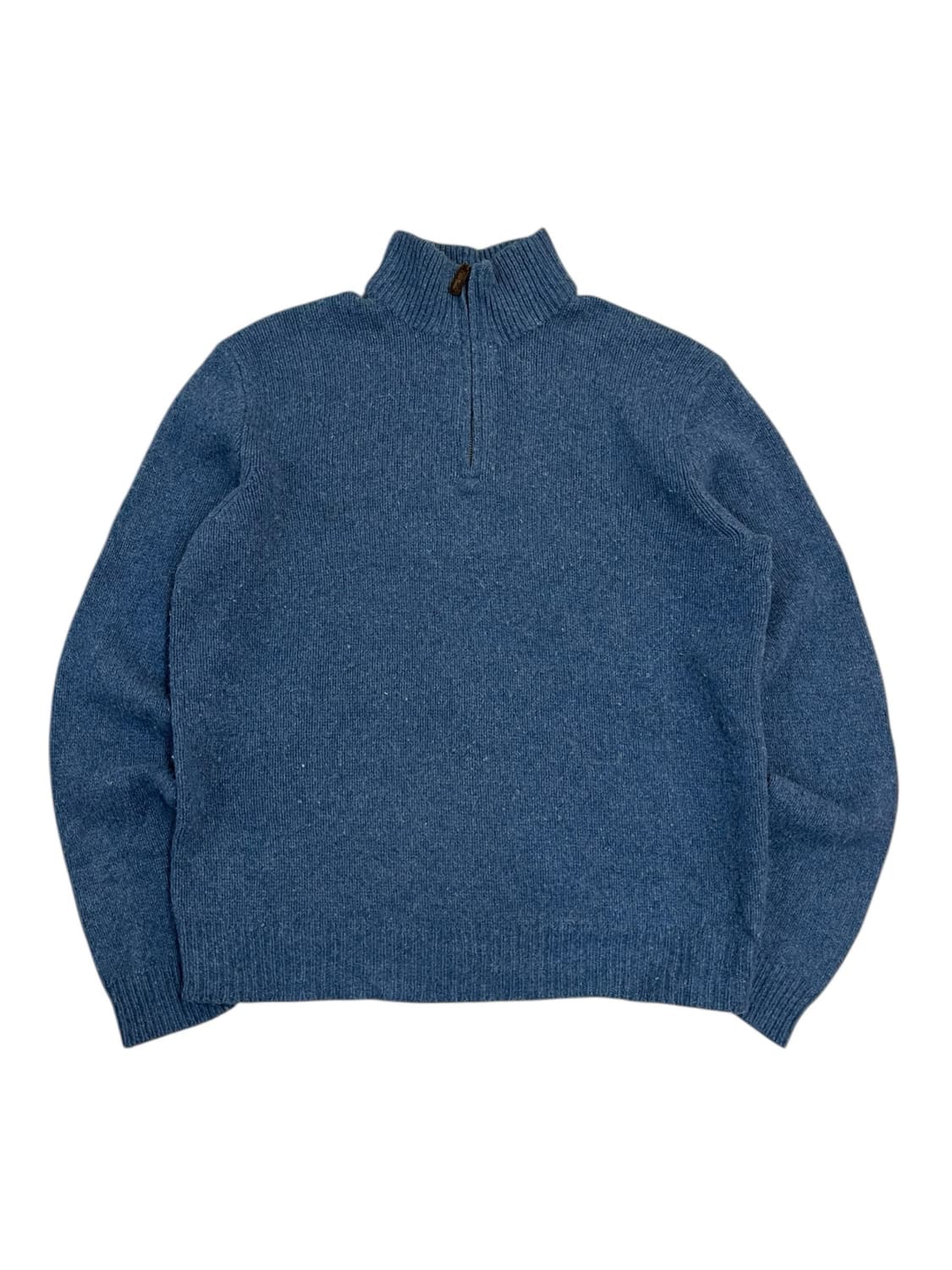 폴로 랄프로렌 반집업 니트 블루 XL #csz2433 상품이미지3