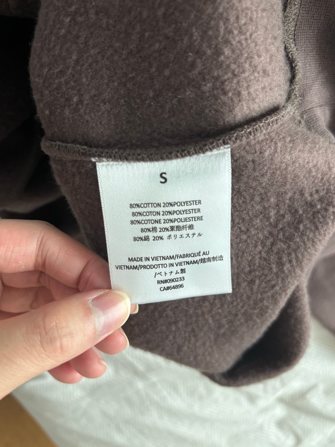 Essentials fear of god 후드 상품이미지5