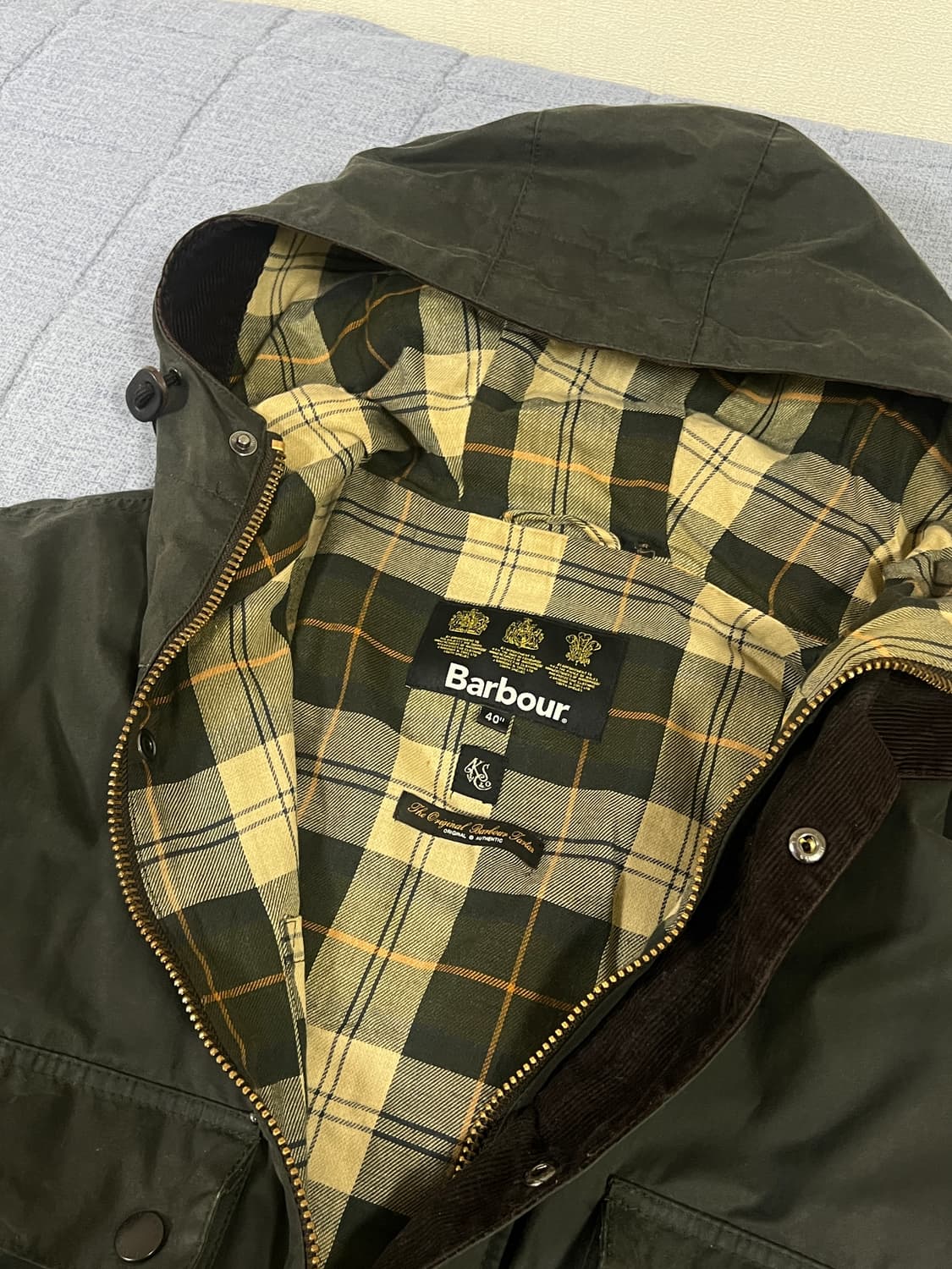 [40] 바버 캡틴선샤인 숏 후드 자켓 상품이미지6