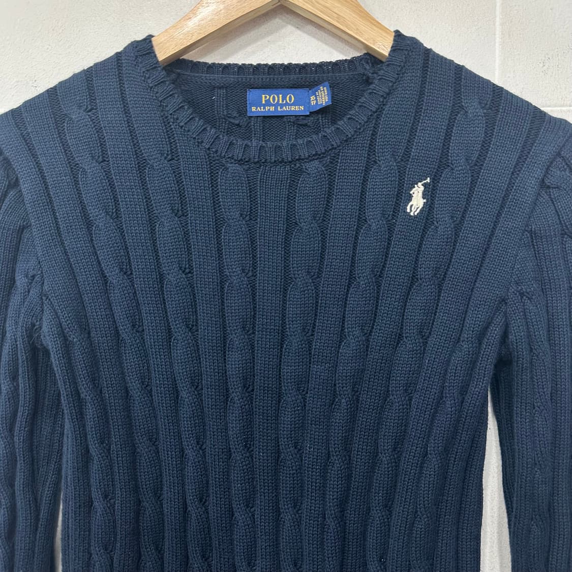 폴로 꽈배기니트 상품이미지3