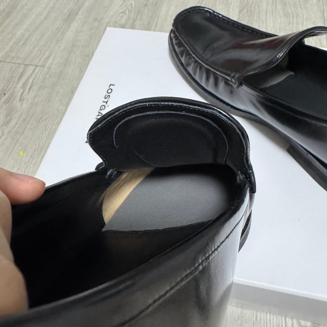 [270] 조셉트 bell 천연소가죽 셔링로퍼 상품이미지6