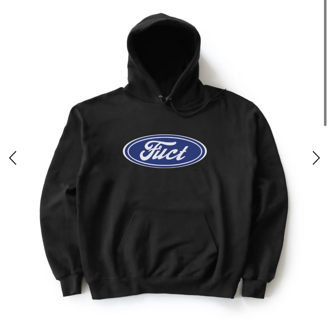 Fuct 오발 로고 후디 상품이미지1